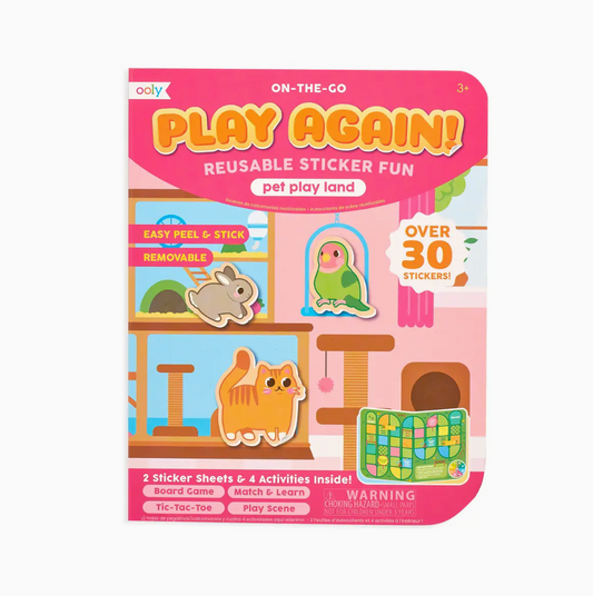 On-The-Go Activity Book: Pet Play Land