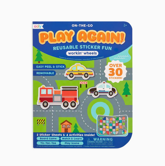 On-The-Go Activity Book: Working Wheels