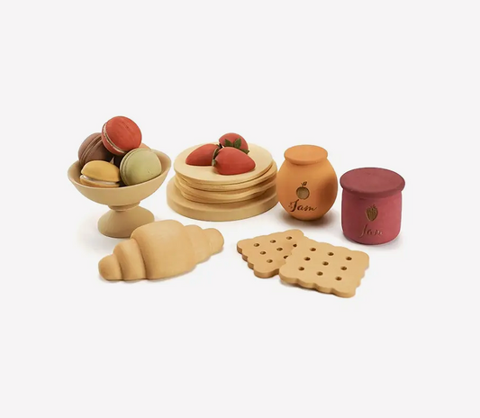 Heirloom Wood Desserts Play Food Set