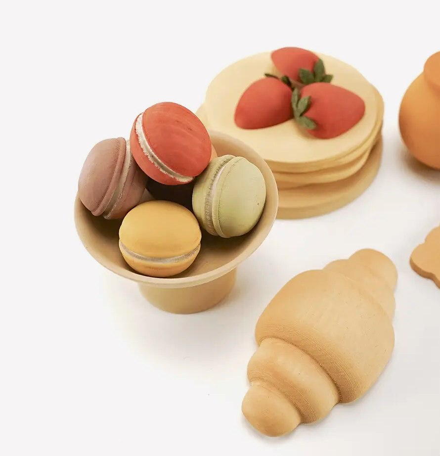 Heirloom Wood Desserts Play Food Set