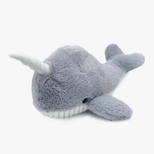 Weighted Plush Narwhal Toy