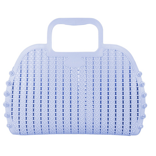 Mini Basket Bag - Baby Blue