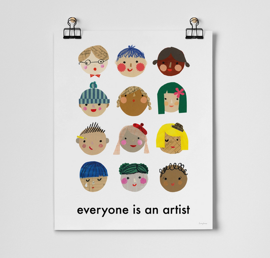 Art Print: Everyone is an Artist (11" x 14")