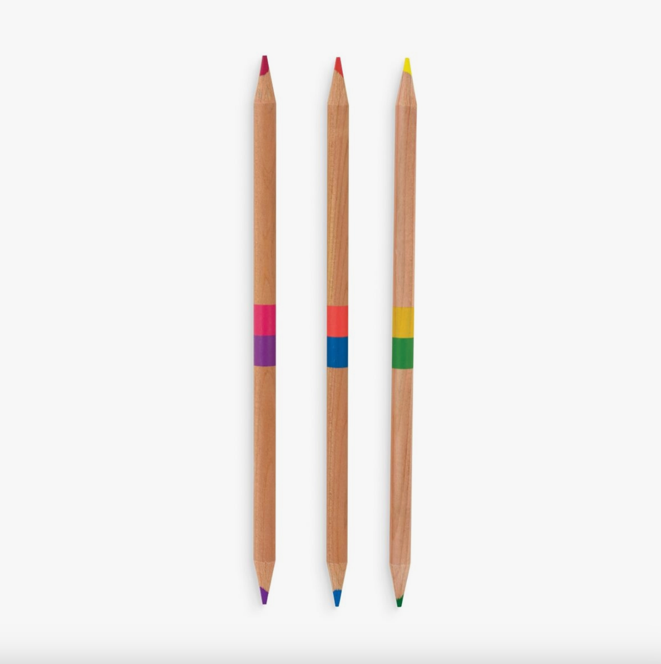 Double Ended Colored Pencils - Set of 12