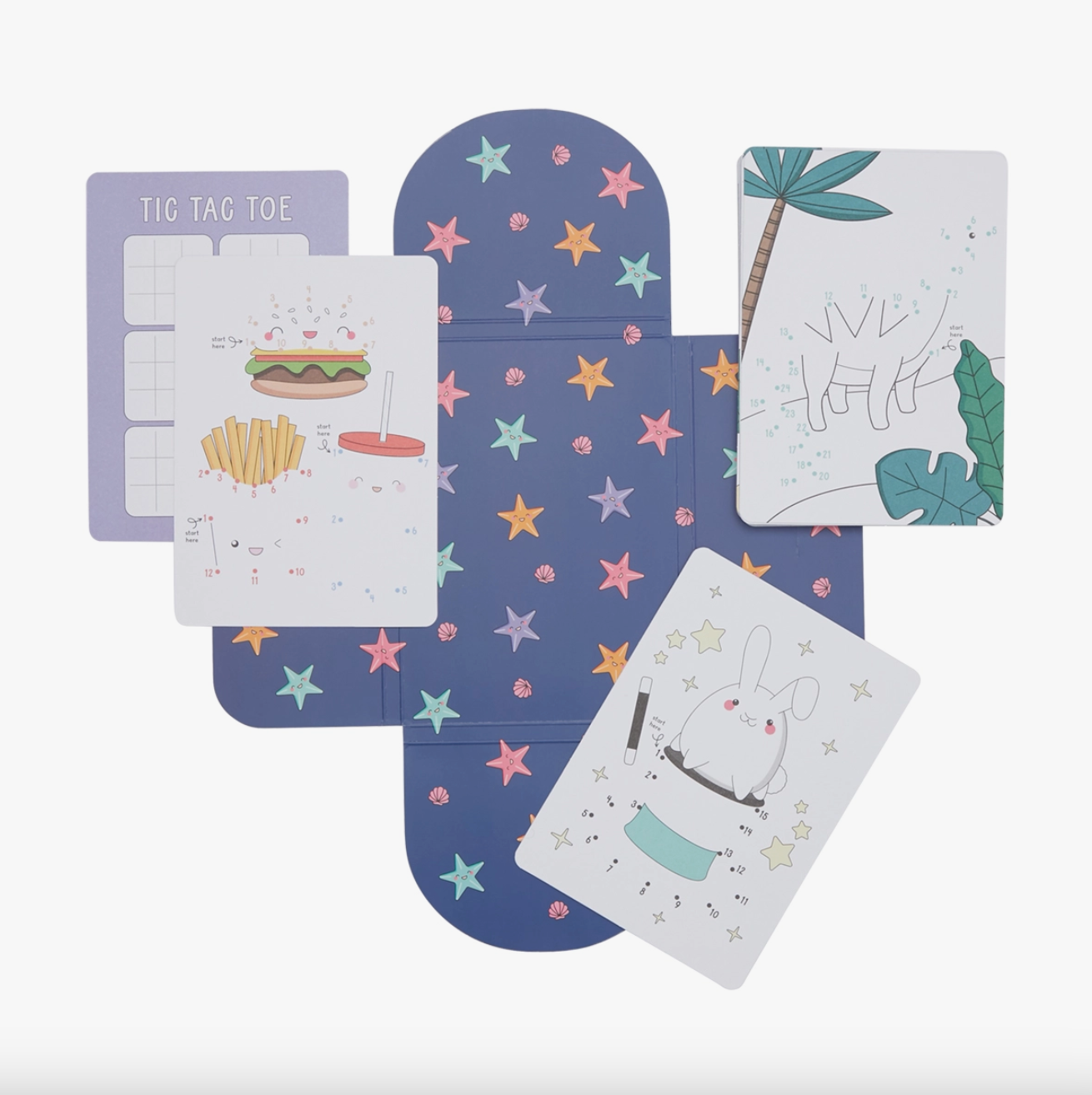Connect the Dots Activity Cards - Set of 24