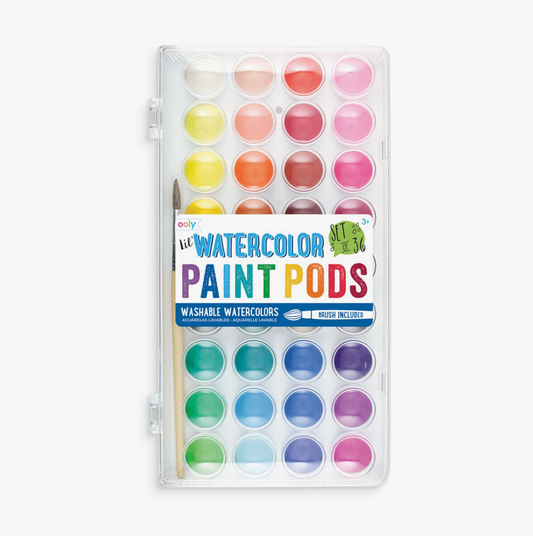 Lil Paint Pods Watercolors - Set of 36