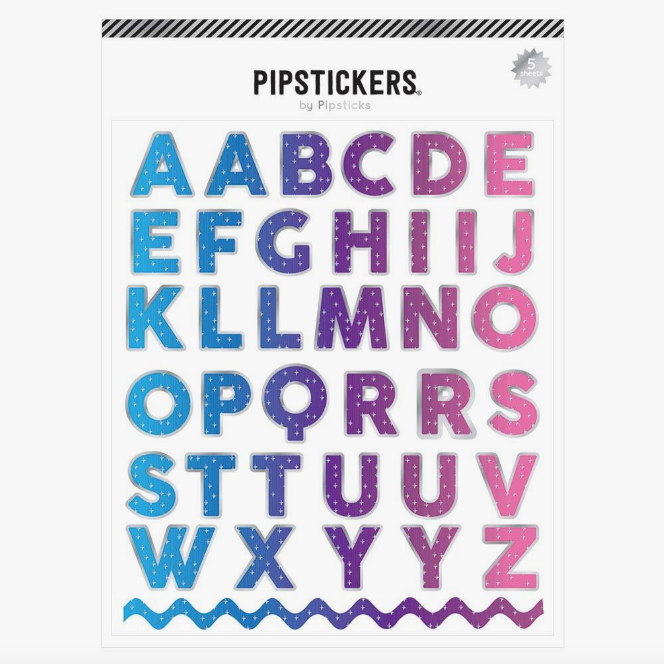 Enchanted Big Alphabet Sticker Sheets