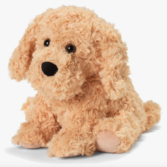 Weighted Plush Golden Dog Toy