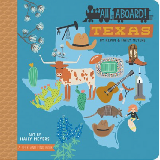 All Aboard! Texas Board Book
