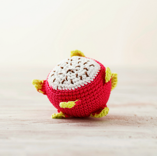 Crochet Play Food: Dragon Fruit