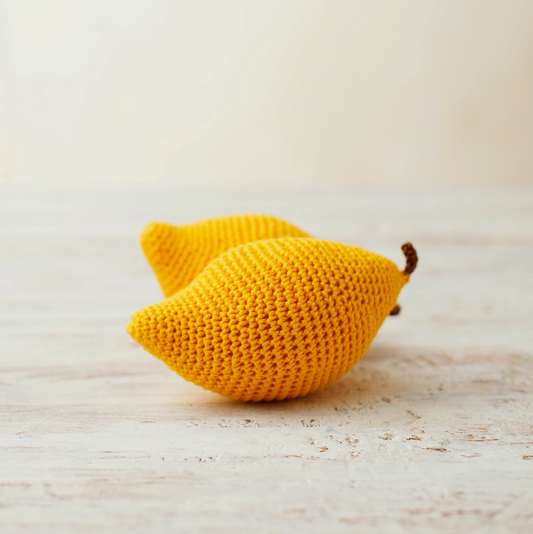 Crochet Play Food: Mango