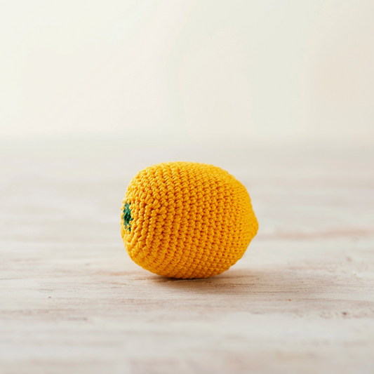 Crochet Play Food: Lemon