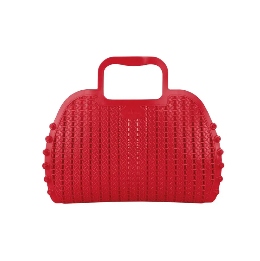 Mini Basket Bag - Red