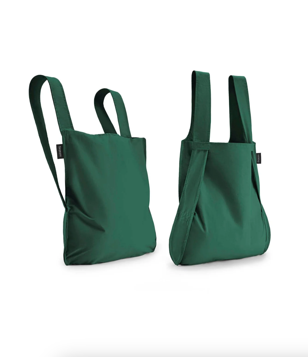 Tote + Backpack: Forest Green