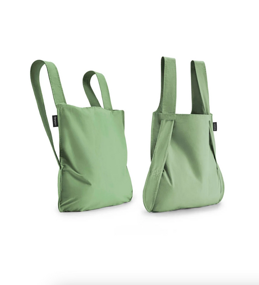 Tote + Backpack: Olive Green