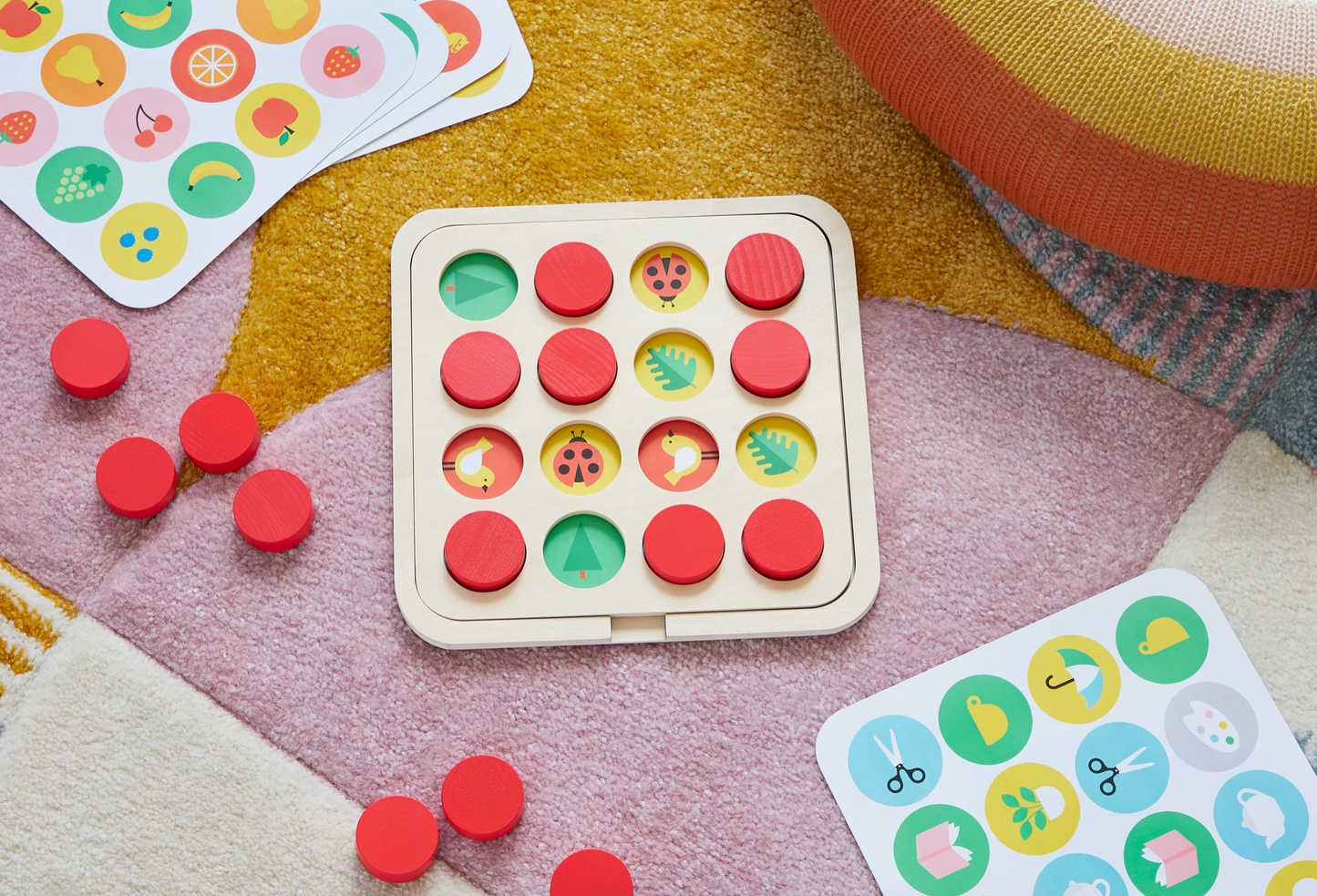 Matching Wooden Memory Game