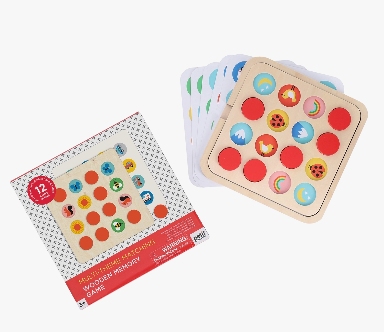 Matching Wooden Memory Game