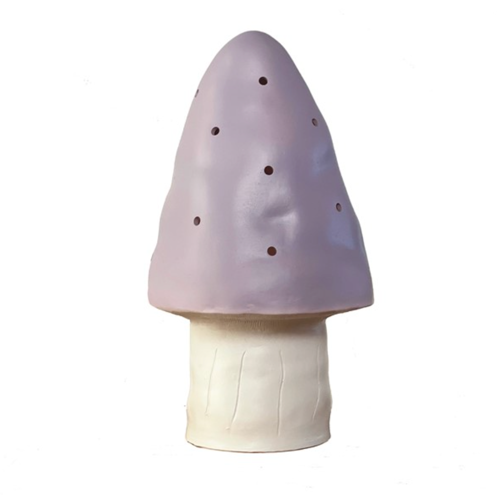 Small Mushroom Lamp - Lavender