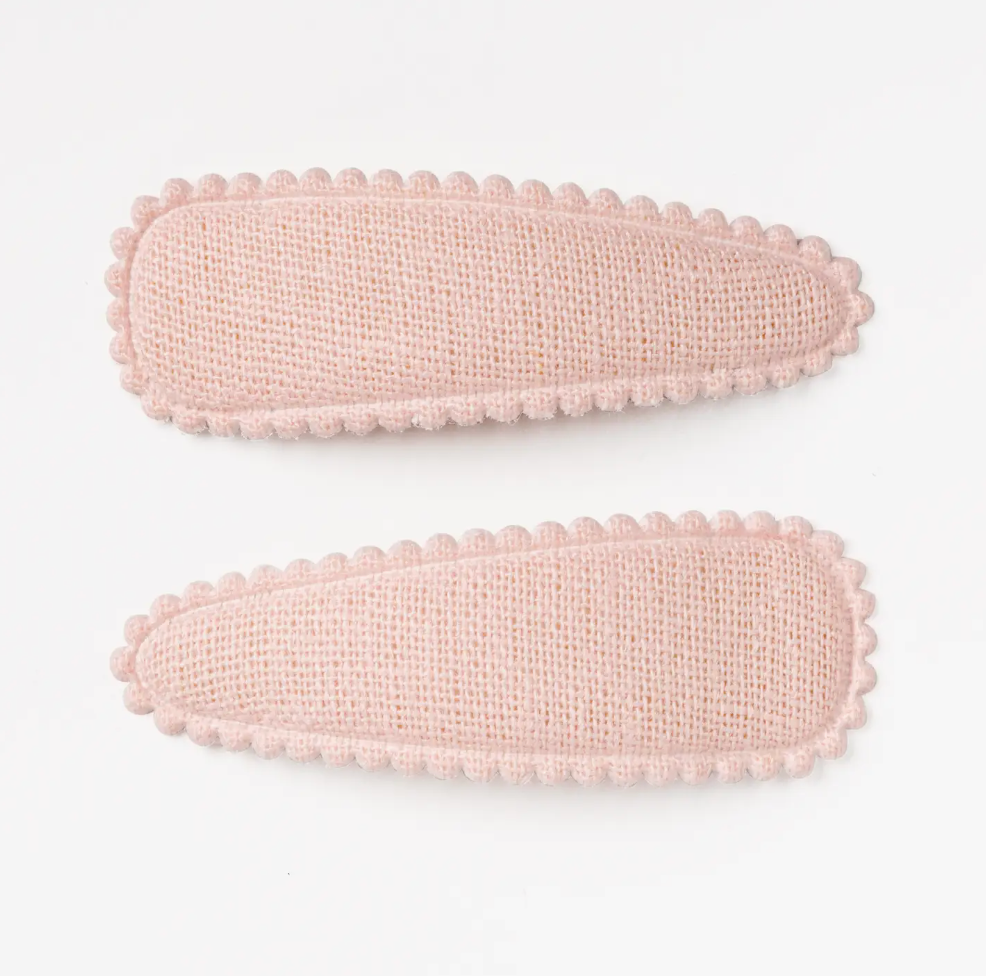 Rosewater Blush Hair Clip - Set of 2