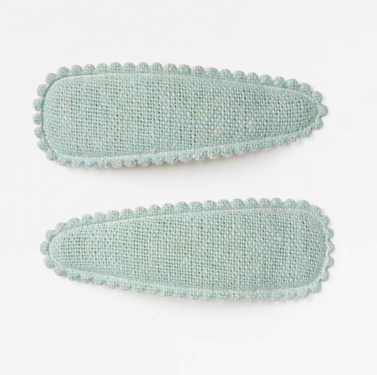 Powder Blue Hair Clip - Set of 2