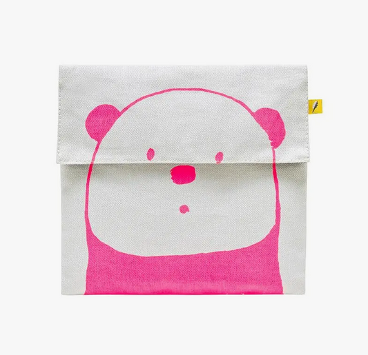 Panda Snack Sack - Pink